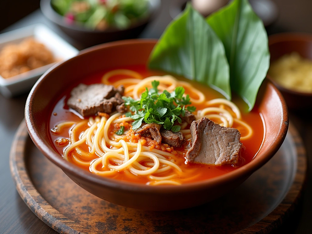 Bun Bo Hue — spicy beef noodle soup