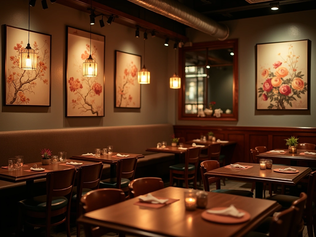 Restaurant dining area