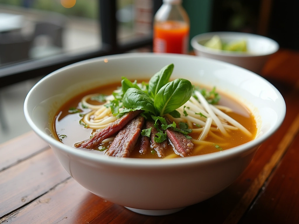 Pho Bo — Vietnamese beef noodle soup